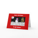 To My Teacher, Merry Christmas cards