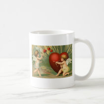 To My Valentine Two Cupids mugs