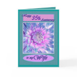To My Wife - Happy 35th Anniversary Greeting Card