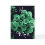 To My Wife - Happy Anniversary Greeting Card