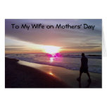 To My Wife on Mothers' Day cards