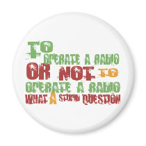 To Operate a Radio Refrigerator Magnets