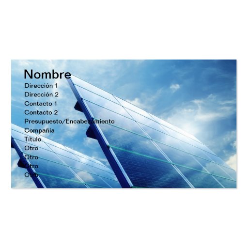 TO PAVE ENERGY BUSINESS CARD TEMPLATES