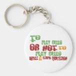 To Play Cello Key Chain