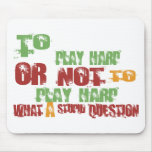 To Play Harp mousepads