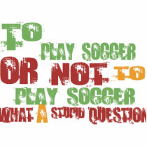 To Play Soccer Photo Cutout