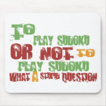 To Play Sudoku mousepads