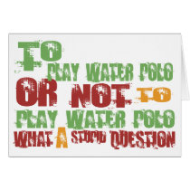 To Play Water Polo cards by 1000suns To Play Water Polo cards