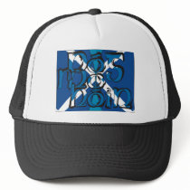 To Pog mA hone with SCO table flag Trucker Hat