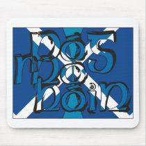 To Pog mA hone with SCO table flag Mouse Pad
