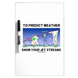 To Predict Weather Know Your Jet Streams Dry-Erase Boards