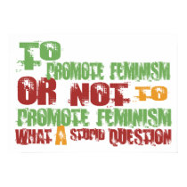 To Promote Feminism posters