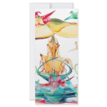 To rest on Wings Of Glass Rack Card Template