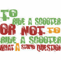To Ride a Scooter photo sculptures by 1000suns To Ride a Scooter photo sculptures