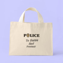 To Serve and Protect bags