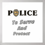 To Serve and Protect Poster