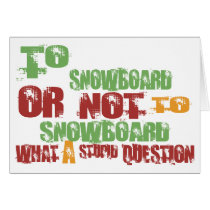 To Snowboard Cards