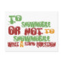 To Snowmobile Post Cards