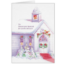To Someone Special In God's Service Greeting Card