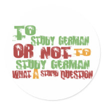 To Study German stickers by 1000suns To Study German stickers