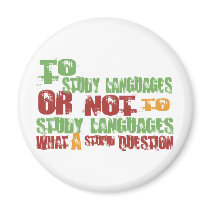 To Study Languages magnets