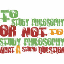 To Study Philosophy photo sculptures