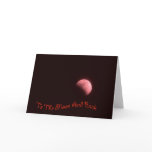 To The Moon And Back Greeting Card