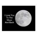 To the Moon and Back POSTCARD postcards