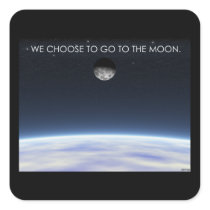 To The Moon stickers