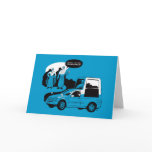 To The Popemobile! Greeting Card