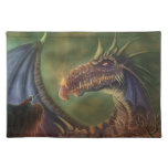 to the rescue! fantasy dragon placemat