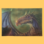 to the rescue! fantasy dragon placemats