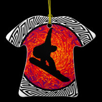TO THE SNOWBOARD ornaments