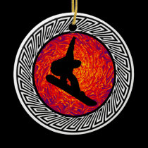 TO THE SNOWBOARD ornaments