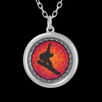 TO THE SNOWBOARD necklaces