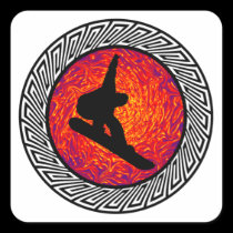 TO THE SNOWBOARD stickers