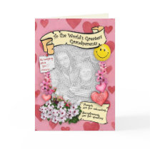 To the World's Greatest Grandparents Greeting Cards