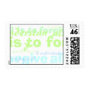 "To Understand All is to Forgive All" postage by Borbujas "To Understand All is to Forgive All" postage