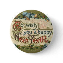 To Wish You a Happy New Year buttons by YesterdayCafe To Wish You a Happy New Year buttons