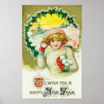 To Wish you a Happy New Year Snowball Fight