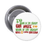To Work in the Library Pins
