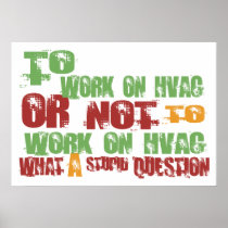 To Work on HVAC Print