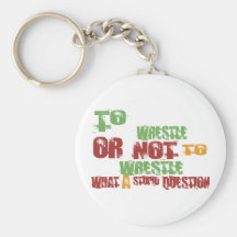 To Wrestle Key Chain