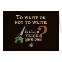 To Write or Not to Write Cards