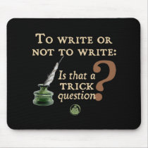 To Write or Not to Write Mouse Pads