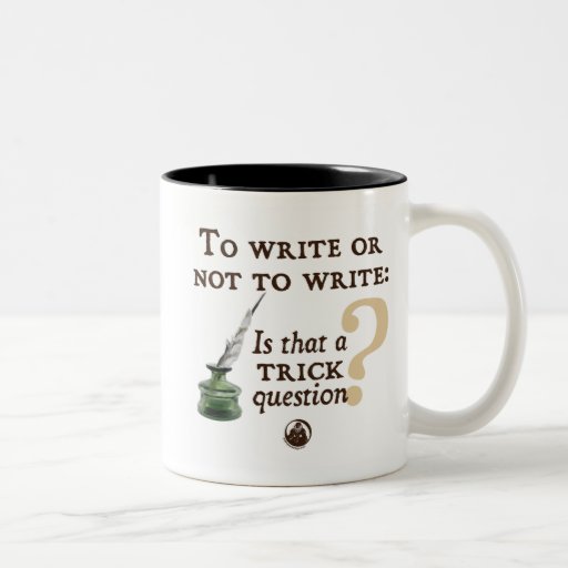 To Write or Not to Write Mug