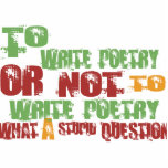 To Write Poetry Cut Out
