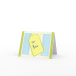 To You Notecard