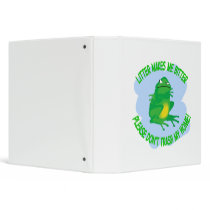 toad vinyl binder