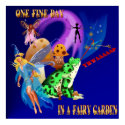 Toad Eats Fairy Poster posters by Lotacats Toad Eats Fairy Poster posters